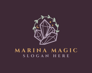 Jewelry Gemstone Crystals logo design