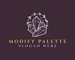 Jewelry Gemstone Crystals logo design