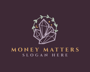 Jewelry Gemstone Crystals logo design