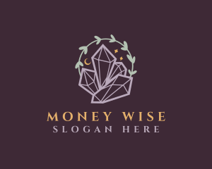 Jewelry Gemstone Crystals logo design