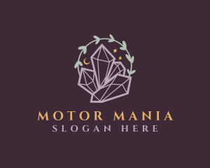 Jewelry Gemstone Crystals logo design