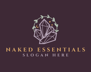 Jewelry Gemstone Crystals logo design