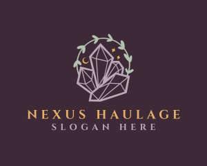 Jewelry Gemstone Crystals logo design