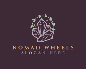 Jewelry Gemstone Crystals logo design