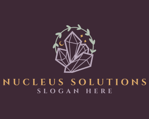 Jewelry Gemstone Crystals logo design