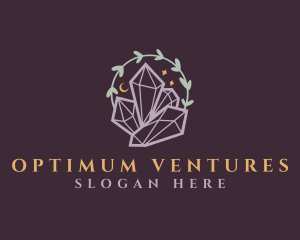 Jewelry Gemstone Crystals logo design