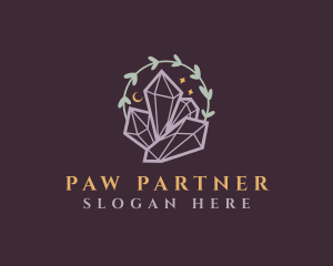 Jewelry Gemstone Crystals logo design