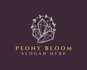 Jewelry Gemstone Crystals logo design