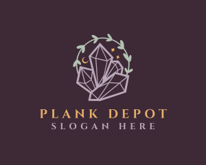 Jewelry Gemstone Crystals logo design