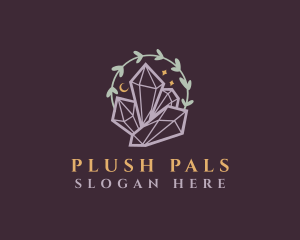 Jewelry Gemstone Crystals logo design