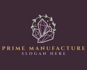 Jewelry Gemstone Crystals logo design