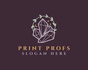 Jewelry Gemstone Crystals logo design