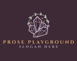 Jewelry Gemstone Crystals logo design