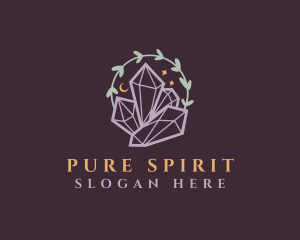 Jewelry Gemstone Crystals logo design