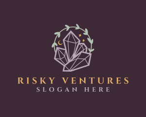 Jewelry Gemstone Crystals logo design