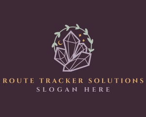 Jewelry Gemstone Crystals logo design