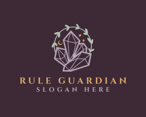 Jewelry Gemstone Crystals logo design