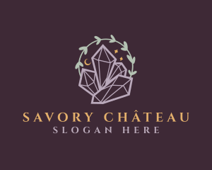 Jewelry Gemstone Crystals logo design