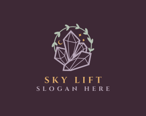 Jewelry Gemstone Crystals logo design