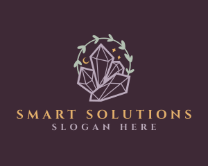 Jewelry Gemstone Crystals logo design