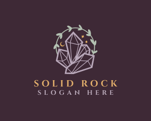 Jewelry Gemstone Crystals logo design