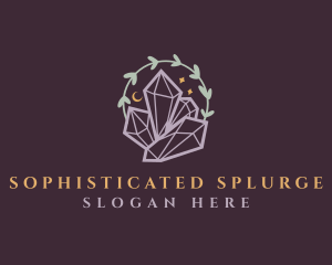 Jewelry Gemstone Crystals logo design