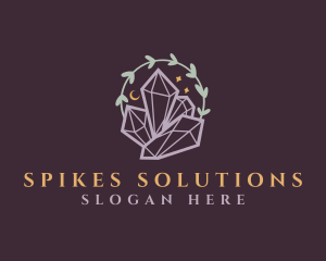 Jewelry Gemstone Crystals logo design