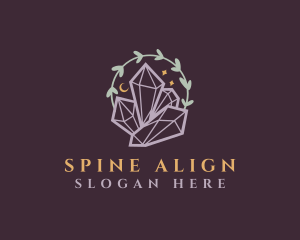 Jewelry Gemstone Crystals logo design