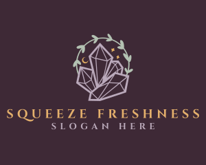 Jewelry Gemstone Crystals logo design