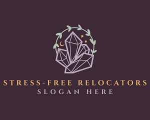 Jewelry Gemstone Crystals logo design