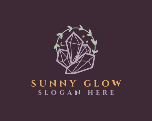 Jewelry Gemstone Crystals logo design