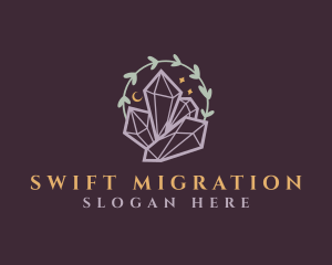 Jewelry Gemstone Crystals logo design