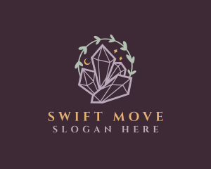 Jewelry Gemstone Crystals logo design