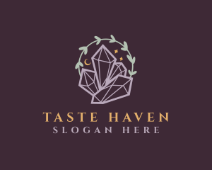 Jewelry Gemstone Crystals logo design