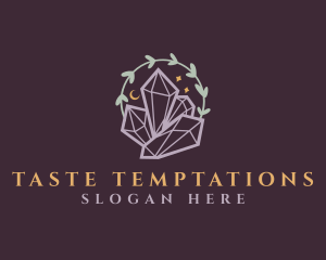 Jewelry Gemstone Crystals logo design