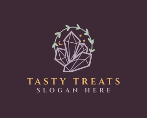 Jewelry Gemstone Crystals logo design