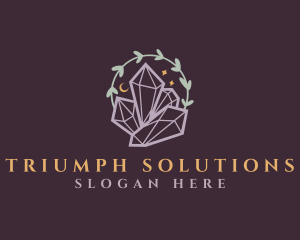 Jewelry Gemstone Crystals logo design