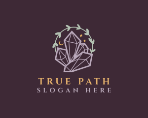 Jewelry Gemstone Crystals logo design