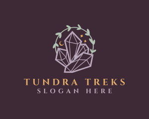 Jewelry Gemstone Crystals logo design