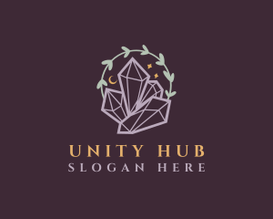 Jewelry Gemstone Crystals logo design