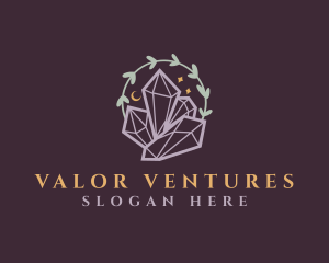 Jewelry Gemstone Crystals logo design