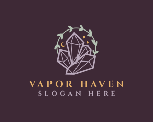 Jewelry Gemstone Crystals logo design