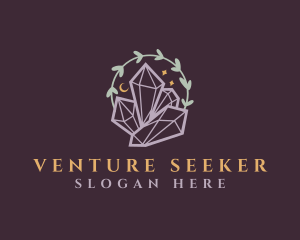 Jewelry Gemstone Crystals logo design