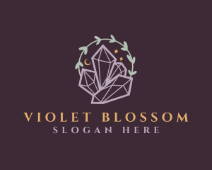 Jewelry Gemstone Crystals logo design