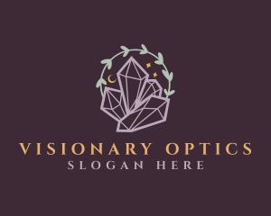 Jewelry Gemstone Crystals logo design