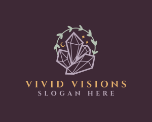 Jewelry Gemstone Crystals logo design