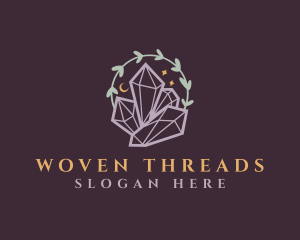 Jewelry Gemstone Crystals logo design