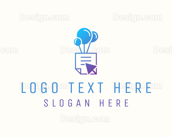 Balloon Document Click Logo