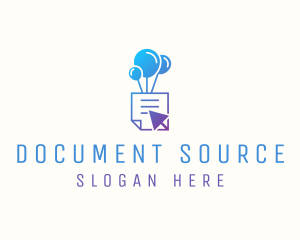 Balloon Document Click logo