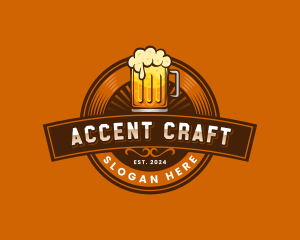 Craft Beer Pub Brewery logo design